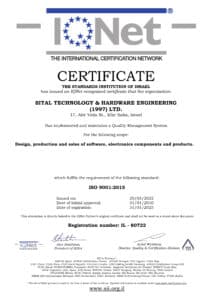 IQNET certificate